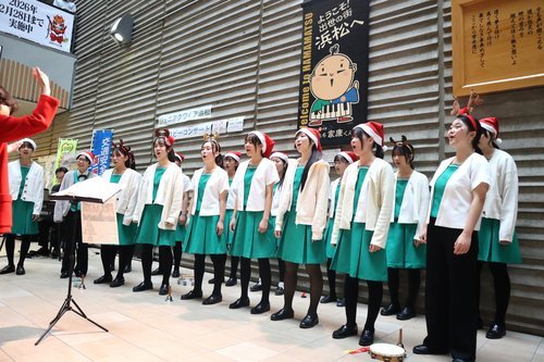 ジュニアクワイア浜松　市役所ロビーコンサート開催