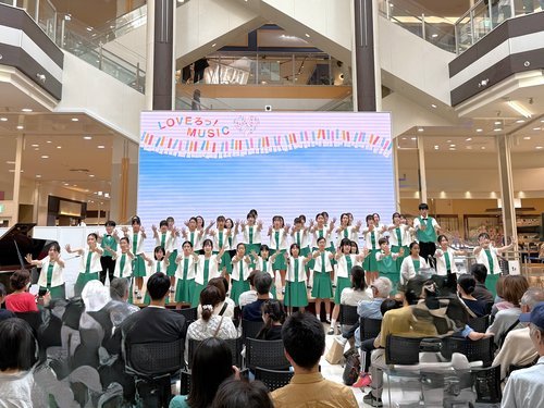 ジュニアクワイア浜松　イオンモール浜松市野ミニコンサート